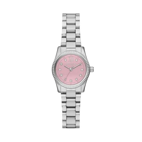 Michael Kors Lexington Damenuhr 26mm - Elegante 26-mm-Damenuhr mit präzisem Quarzwerk und strapazierfähigem Edelstahlarmband. Ideal für jeden Anlass und bis 50 m wasserdicht.