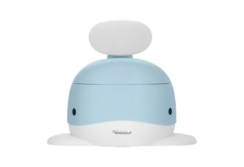 Kindsgut Kinder-Töpfchen Wal-Design - Töpfchen mit kinderfreundlichem Wal-Design, ergonomischer Rückenlehne und rutschfester Unterseite für sicheres Toiletten-Training.
