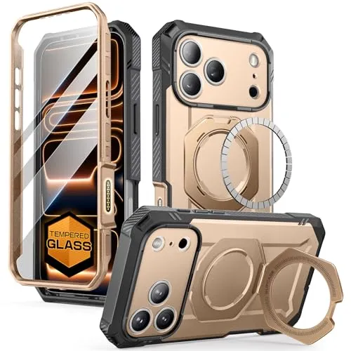 SUPCASE UBGrip Pro für iPhone 17 Pro in gold von SUPCASE