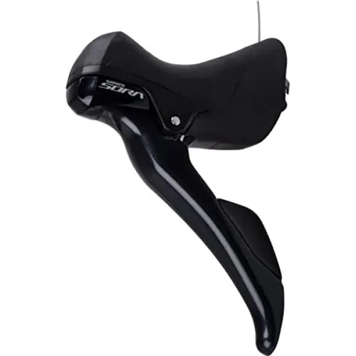 SHIMANO SH1005 Unisex Schaltbremshebel - Schalthebel für 2-fach Systeme, hochwertiger Shimano Schaltbremshebel in elegantem Schwarz, ideal für präzise Schaltvorgänge beim Radfahren.