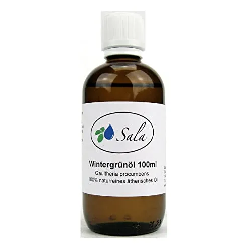 Sala Wintergrünöl ätherisches Öl naturrein konv. (100 ml Glasflasche)
