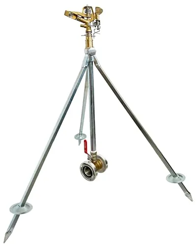 GEKA Sektoren Hochregner Set – Effektive Brandbekämpfung - Bewässerungssysteme mit flexibler Wassersteuerung, ideal für Flächenbrandbekämpfung und große Reichweite bis 16 m.