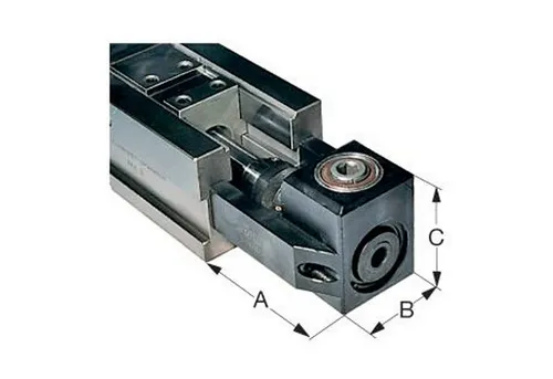 Winkelantrieb 90G - Zubehör für NC-Kompaktspanner Modell RKE/RKE-L/RKE-LV, optimiert den Spannprozess für präzise Messungen.