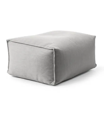 mokebo Pouf Der Ruhepouf – Sitzhocker für drinnen & draußen - Hochwertiger eckiger Pouf aus wasserabweisendem Stoff, ideal für gemütliche Stunden drinnen und draußen. Made in Germany – Qualität und Komfort vereint!