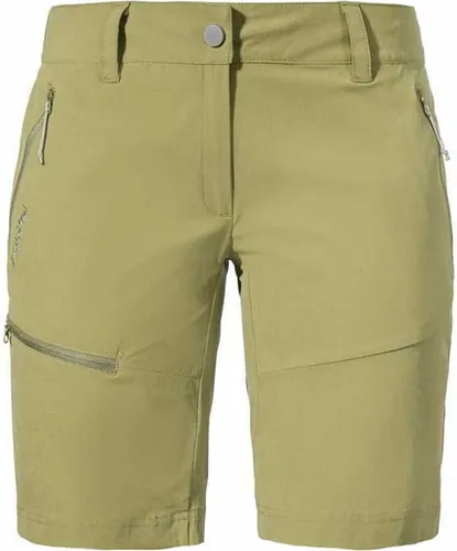 SCHÖFFEL Shorts Toblach2 - Damen Gr. 36, grün - Wanderhosen für Damen, schnell trocknend und hochelastisch dank S.Café® ICE-CAFÉTM Technologie für optimalen Tragekomfort.