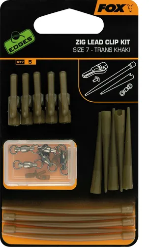 Produktbild Fox Edges Zig Lead Clip Kit CAC722 Kleinteile Karpfenangeln Blei Kit