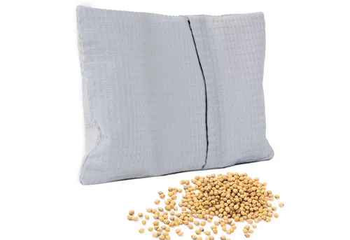 Amilian Kirschkernkissen Kirschkernkissen Nacken Schulter - Kirschkernkissen Mikrowelle 20x30cm, Füllung: 100% Kirschkerne - Bezug: 100% Baumwolle, Kissen für Kinder, Erwachsene, ideal als Massagekissen, Wärmekissen, Wärmekompresse, Kältekissen - 100% Baumwolle, 100% Kirschkerne