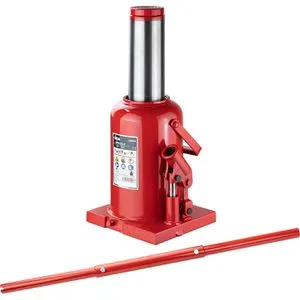 Dema Stempelwagenheber 18044, hydraulisch, Tragkraft 32t - Hydraulikheber mit Hubhöhe von 260-430 mm, ideal für Werkstätten und Baustellen. Robuste Metallkonstruktion und große Fußplatte sorgen für sicheren Stand.