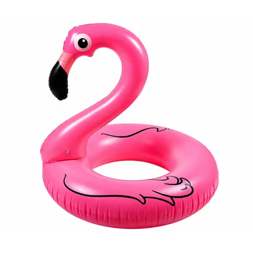 Flamingo Schwimmring Kinder 90 cm Aufblasbarer Pool Ring für Sommer und Urlaub