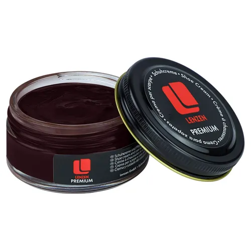 Premium Schuhcreme für glattes und genarbtes Leder I Hochwertige Schuhpflege ...