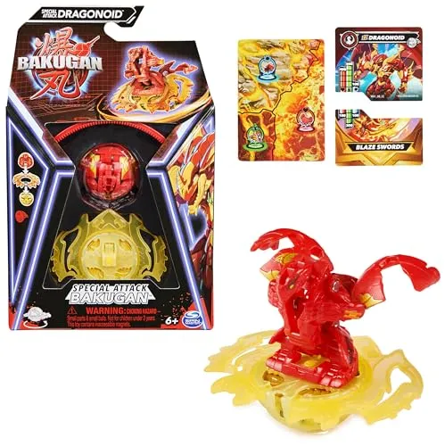 Produktbild Bakugan 3.0 Special Attack 1er Pack, individuell zusammenstellbare Actionfigur mit Charakterkarte zum Sammeln, unterschiedliche Varianten, für Kinder ab 6 Jahren