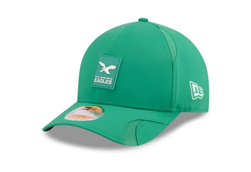New Era 9Forty M-Crown Cap - SIDELINE Philadelphia Eagles - Herren Snapback Cap in Forest Green, ideal für sportliche Freizeitlooks. Mit hochwertigem Material für optimalen Tragekomfort und perfekter Passform.