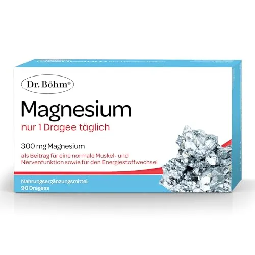 Dr. Böhm Magnesium 90 Dragees von Dr. Böhm