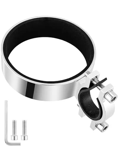 JULAI Fahrrad Getränkehalter, Halterung aus Aluminiumlegierung für Einwegbecher Wasser, Kaffeegetränk und Flasche, kompatibel mit Mountainbike, Rennrad, Elektrofahrrad, E-Bike-Roller