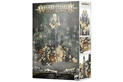 Warhammer Age of Sigmar Ossiarch Bonereapers Bone-Tithe Nexus - WFB Miniaturen, unbemalt und unaufgebaut, perfekt für individuelle Gestaltung und kreative Sammler!