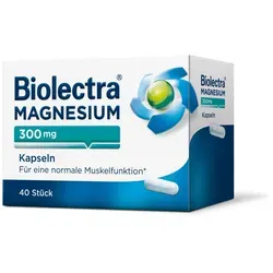 Biolectra Magnesium 300 mg Kapseln 40 St