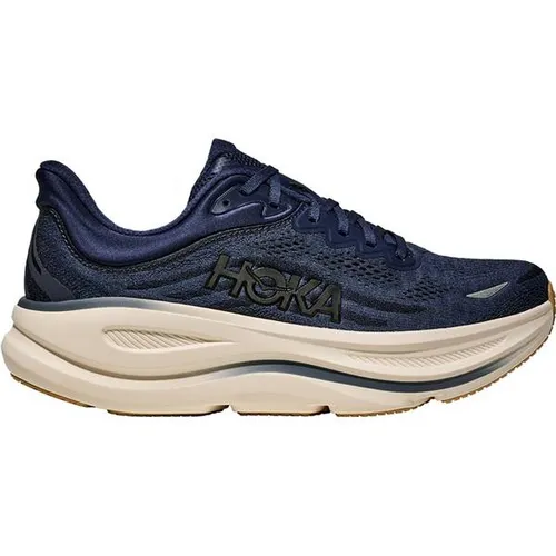 HOKA Herren Laufschuhe BONDI 9 – Ultraleicht und Dämpfend - Der BONDI 9 bietet unvergleichliche Dämpfung für tägliche Läufe. Mit atmungsaktivem Obermaterial und griffiger Sohle ist er ideal für ambitionierte Sportler.