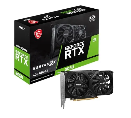 GeForce RTX 3050 VENTUS 2X E OC von MSI