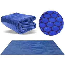 Poolpanda Pool Solarfolie 450 x 220 cm Elite - Effiziente Solarabdeckung für Pools - Poolzubehör mit 400 my Stärke und 15 mm Luftblasen für optimale Wärmespeicherung und geringeren Wärmeverlust.
