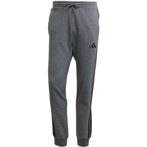 adidas Sportswear Sporthose M 3S FL TC PT grau M - Trainingsbekleidung für Herren, aus weichem Material für optimalen Tragekomfort und sportlichen Look, ideal für das Fitnessstudio oder Freizeit.