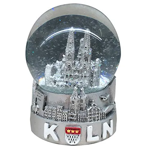 Köln Cologne Dom Skyline Schneekugel Snowglobe Souvenir Germany neu
