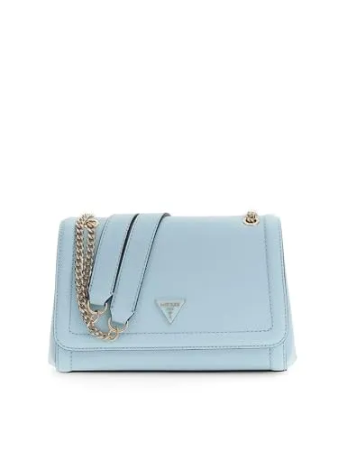 Guess Schultertasche Convertible Xbody Flap Bag blau in türkis von GUESS