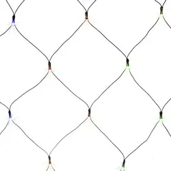 LED Lichtnetz Lichterkette Deko RGB Farbwechsel für Garten & Party - Weihnachtsbeleuchtung mit Farbwechsel-Funktion! Ideal für stimmungsvolle Abende im Freien oder festliche Anlässe. Sparsam, umweltfreundlich und mit praktischer Timerfunktion.