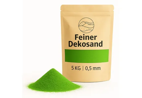 matches21 HOME & HOBBY Deko-Granulate Deko-Steine 5 KG grün Ø 5-8 mm Vasen Glas-Füllung Streudeko, (1 St), Farbiges Deko-Granulat als bunte Tischdeko Hochzeitsdeko