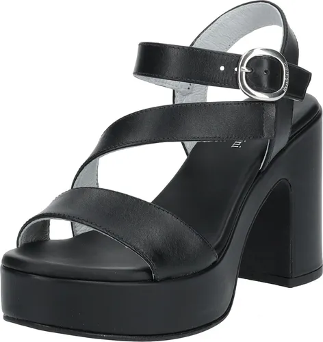 Nero Giardini Leder Sandalen - Wanderschuhe der Extraklasse: Bequeme und stilvolle High Heel Sandalette von Nero Giardini mit herausragender Qualität für eleganten Auftritt.