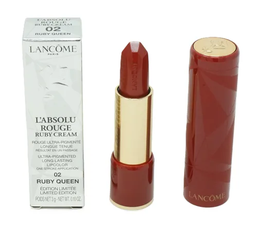 Lancome L'Absolu Rouge Ruby Cream Lipcolor 02 Ruby Queen
