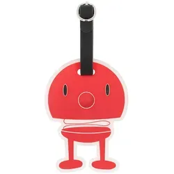 Hoptimist Kofferanhänger in Rot - (L)10 x (B)8 cm von Hoptimist