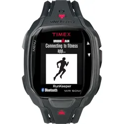 Timex Ironman Run x50+ HRM TW5K84600 - Sportliche Smartwatch für Herren mit Bluetooth - Smartwatch mit Bluetooth®-Technologie, ideal für Sportler. Bietet Pulsmessung, Musiksteuerung und Kompatibilität mit Fitness-Apps für optimales Training.