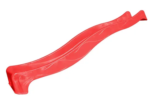 ONDIS24 Wellenrutsche mit Wasseranschluss - UV- und witterungsbeständig, rot - Wellenrutsche für Kinder ab 3 Jahren, ideal für Garten oder Spielplatz. Mit Wasseranschluss für zusätzlichen Spaß und aus witterungsbeständigem Kunststoff.