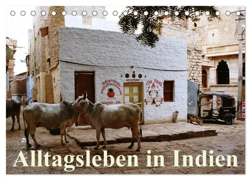 Brigitte Dürr | Alltagsleben in Indien (Tischkalender 2026 DIN A5 quer),...
