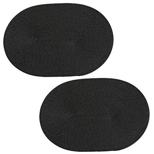 Tischsets Schwarz von Haus und Deko