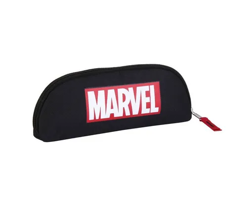 MARVEL Federmäppchen MARVEL Federtasche Federmäpchen Stifte Etui Schwarz Logo