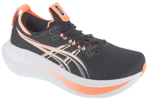 Laufschuhe Damen, ASICS Gel-Nimbus 28, Schwarz in pink von ASICS
