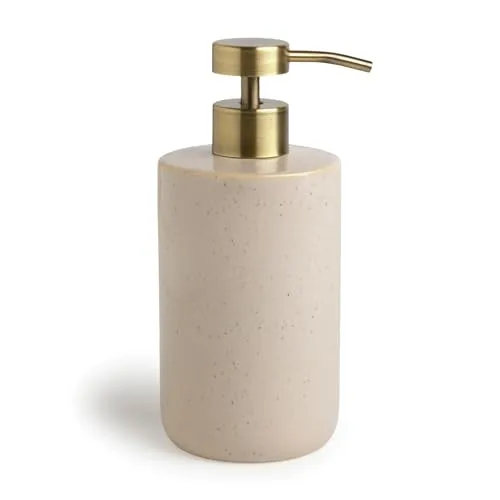 Möve Seifenspender Aura in beige von MÖVE