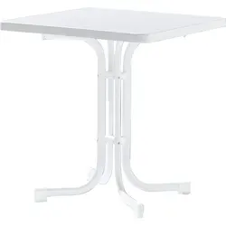 SIEGER Boulevard-Klapptisch eckig/oval in weiß von Sieger