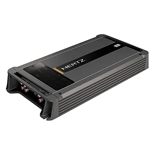 Hertz ML Power 5 – 5-Kanal Endstufe, 4x125 W + 1x500 W - Car-HiFi-Endstufen mit nur 55 mm Bauhöhe, ideal für beengte Einbausituationen und bietet außergewöhnliche Klangqualität dank innovativer AD-Hybridtechnologie.