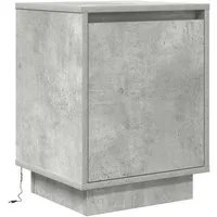 vidaXL Nachttisch mit LED-Leuchten von vidaXL