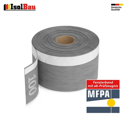 10m Fensterband 100mm Dichtband Fensteranschlussband Folienband Außen