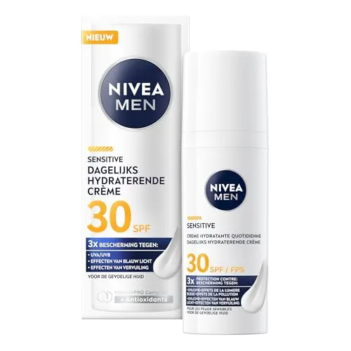 NIVEA MEN Gesichtscreme mit LSF30, 50 ml