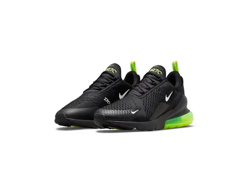 Nike Sportswear AIR MAX 270 ESS Sneaker schwarz 45 EU - Sportlicher Sneaker mit Max Air Dämpfung für hohen Tragekomfort. Perfekt für aktive Tage und einen modernen Look. Bitte eine Größe größer bestellen.
