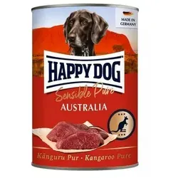 Happy Dog Dose Sensible Pure Australia | 6x 400g Nassfutter für Hunde - Hundefutter, ideal für empfindliche Hunde mit hochwertigen Zutaten aus Australien für eine ausgewogene Ernährung.