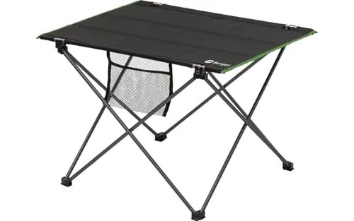 BERGER Falttisch Malito | Campingtisch Klapptisch 56 x 43 cm Esstisch Klappbar | Camping Tisch Beistelltisch für Balkon Garten Terrasse Wandern | kleines Packmaß & Ultraleicht