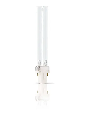 Philips TUV PL-S 9W/2P G23 UVC-Ersatzlampe - UVC Lampe für Teichfilter, sorgt für klare Wasserverhältnisse und bekämpft Algen effektiv. Ideal für die Pflege von Teichen.