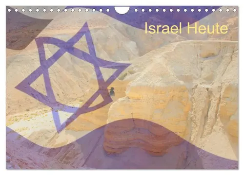 Israel Heute Wandkalender 2026 – CALVENDO Monatskalender - Kalender mit 12 beeindruckenden Bildern aus modernem Israel. Hochwertiger Fotokalender mit robuster Spiralbindung, ideal als Geschenk für jeden Anlass.