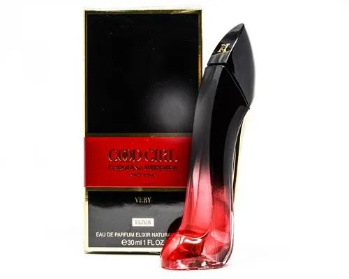 Carolina Herrera Very Good Girl Elixir Eau de Parfum 30 ml - Eau de Parfum Spray mit sinnlicher Intensität, verführerischem Stiletto-Flakon und einer facettenreichen Mischung aus schwarzer Kirsche und roter Rose.