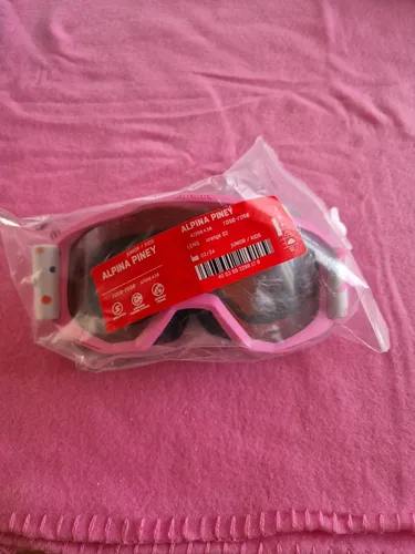 Alpina Piney Kinder-Goggle Skibrille Ski-Brille Schneebrille Wintersport Rosa